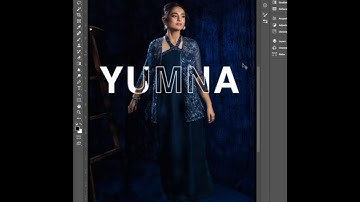 Photoshop 2025 | Outline Text Effect Tutorial #Photoshop