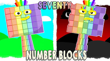 MY SPRUNKI OC : SEVENTY (From NumberBlocks)