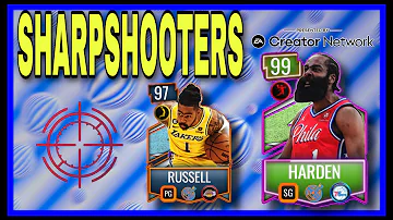 SHARPSHOOTER IS MY MIDDLE NAME - 99 HARDEN AND 97 D-LO DON’T MISS THE TARGET ! NBA LIVE MOBILE