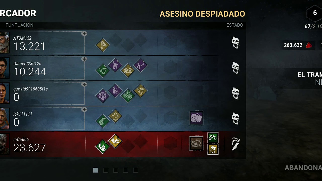 Mi mejor partida en dead by daylight - YouTube