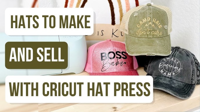 Cricut Hat Press Tutorial  How to make custom hat with Cricut