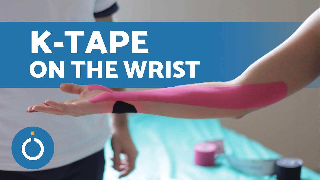 KINESIO TAPE for the WRIST 👋🏽 How to Put KTape on the Wrist YouTube