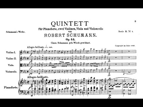 アート・デザイン・音楽 Schumann Klavierquintett Es-dur Opus 44 アート・デザイン・音楽 Schumann Klavierquintett Es-dur Opus