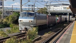 EF66形110号機牽引貨物列車
