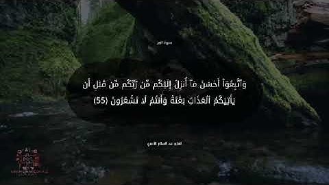 ما تيسر من سورة الزمرالقارئ عبد السلام الازهري