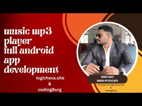 mp3 music player || android app development || list music reskin || codingBurg|| logicHexa