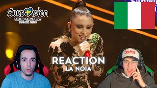 SPANISH REACTION TO LA NOIA || ANGELINA MANGO - ITALY EUROVISION 2024 - Yas & Àlex