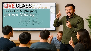 Gerber live class .shirt pattern making