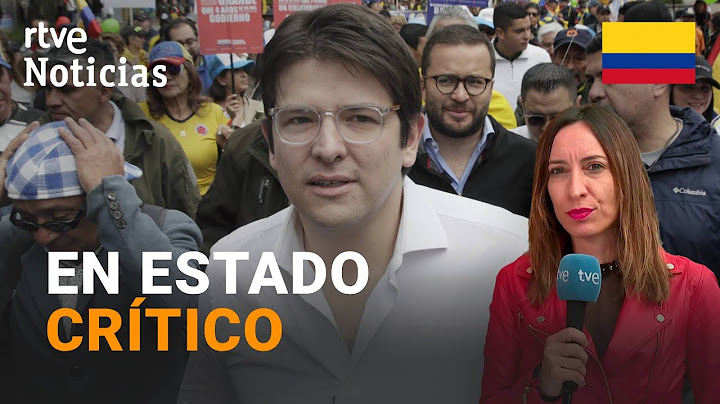 COLOMBIA: El aspirante presidencial MIGUEL URIBE, HERIDO grave en un ATENTADO | RTVE Noticias