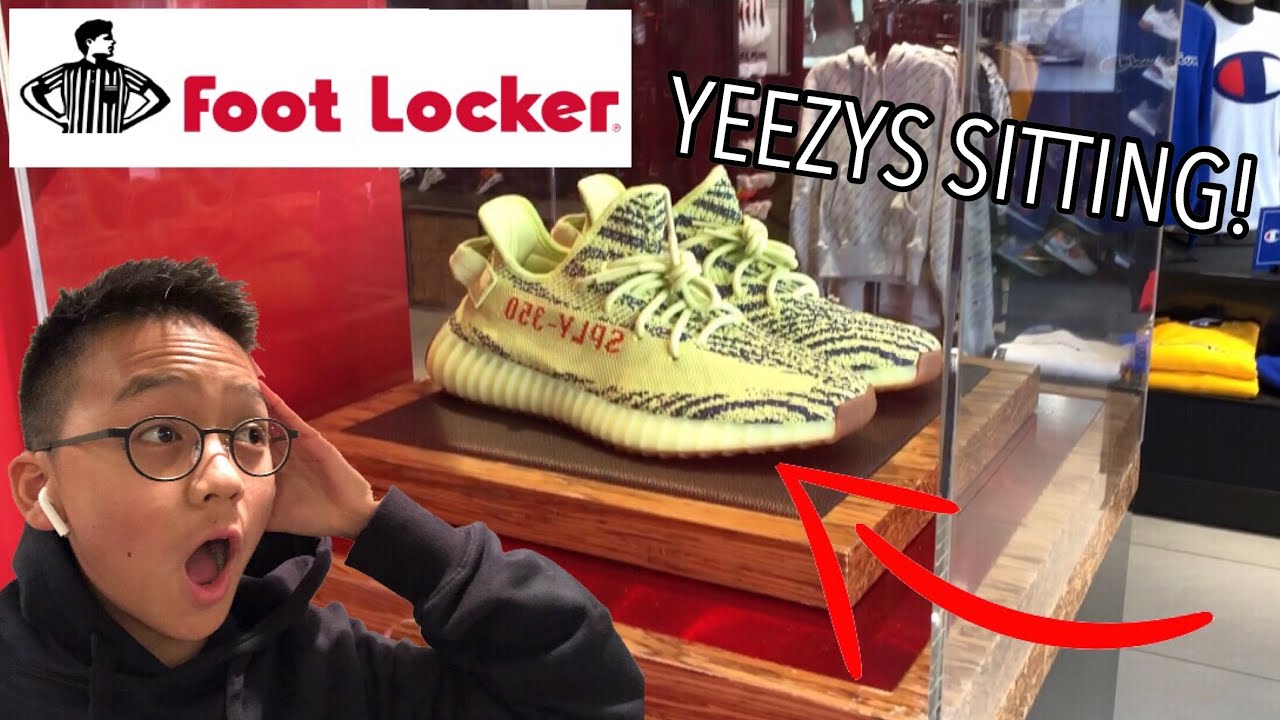 foot locker yeezy in store