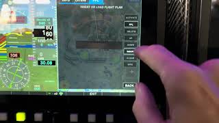 ELM800/1000 Map menu and new flight planing introduction
