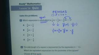 Math 7 IR:L14 pgs. 140-141 (Q1)