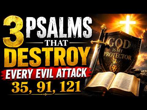 🔥 3 Psalms That Destroy Every Evil Attack – 35, 91, 121