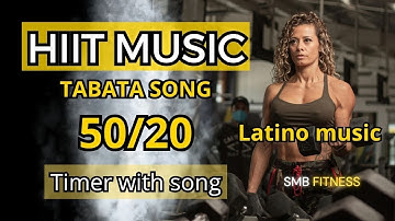 HIIT Timer 50/20 – Tabata music timer 50/20 | Intense Interval workout for maximum results
