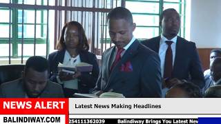 LIVE: Babu Owino At Kahawa Law Courts defending Kidero Ja Suba after dramatic arrest!