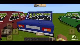 VAZ 2105 (MODS) crafting and building MODS FOR MCPE BY ARATA screenshot 3