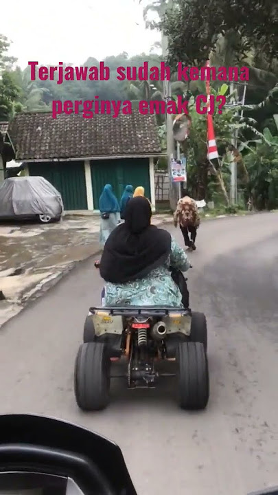 Terjawab sudah kemana perginya emak CJ
