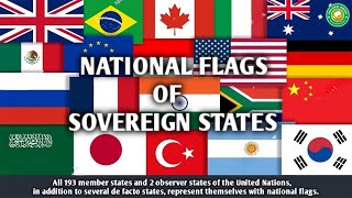 Every National Flag Worldwide Display Of Pride I National Flags Of All Nations I GOLDEN INBOX