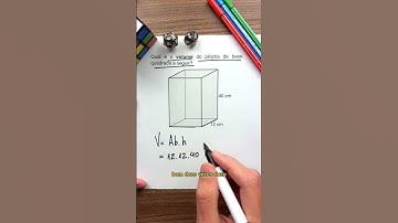 Volume de prisma!! #matematica #geometria #concursos