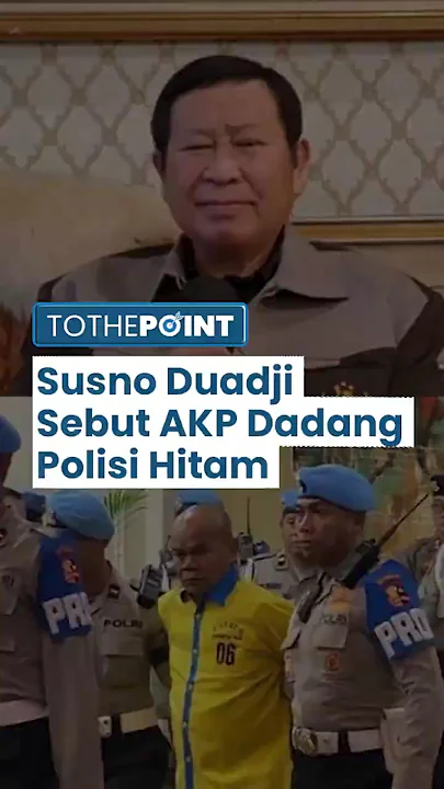 Susno Duadji Sebut AKP Dadang Polisi Hitam, Bertugas Menindak namun Malah Ikut Bermain dalam Kasus