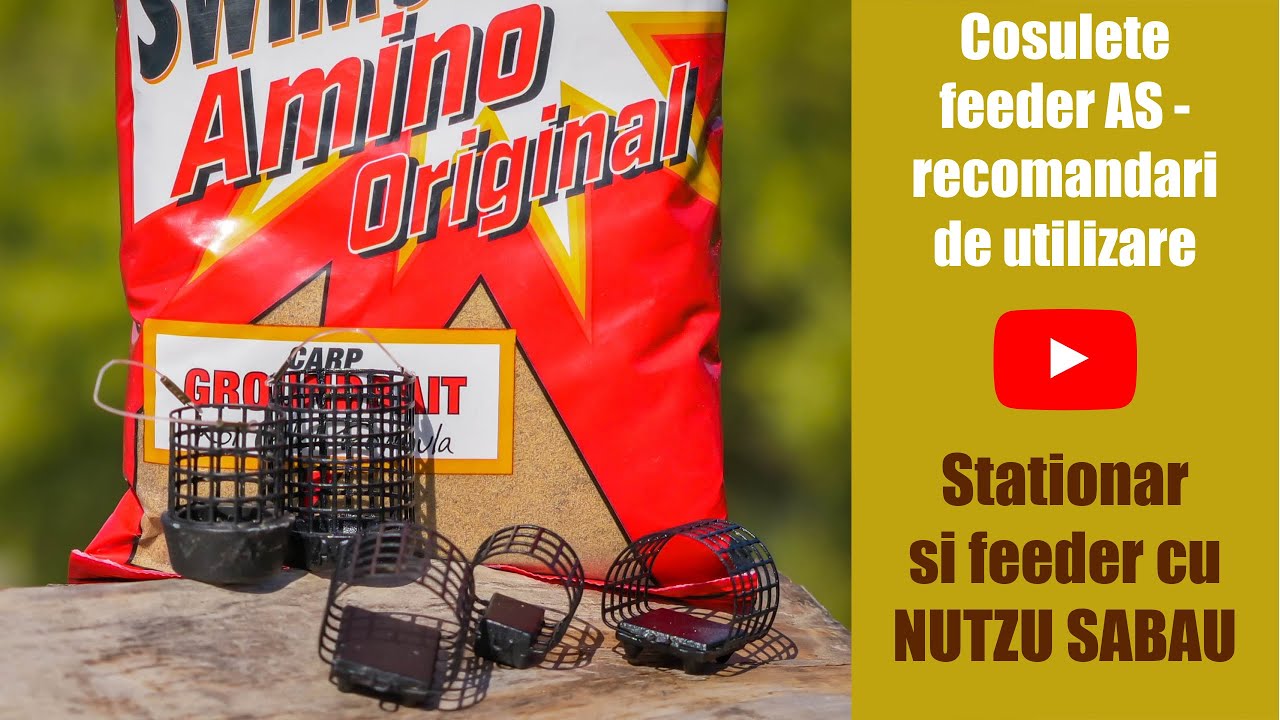 Cosulete feeder AS - recomandari de utilizare