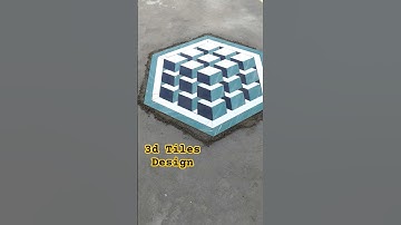 3D Tiles Design #shortsfeed #shorts #design #home