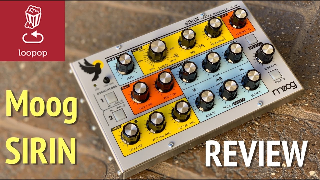 Review: Moog Sirin (including Minituar firmware updates over the years)