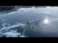 Голубые озера с высоты, г. Сумы, январь 2021, 4K