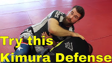 Sneaky Kimura Defense from Half Guard (The Reverse Kimura)