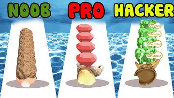 NOOB vs  Pro vs HACKER - Gem Stack