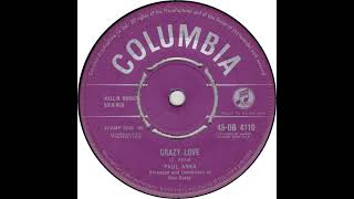 UK New Entry 1958 (86) Paul Anka - Crazy Love