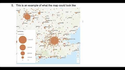 Worked Example: Proportional Symbology ArcGIS Online