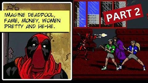 DEADPOOL. MAXIMUM CARNAGE playthrough STAGE 2 openbor gameplay