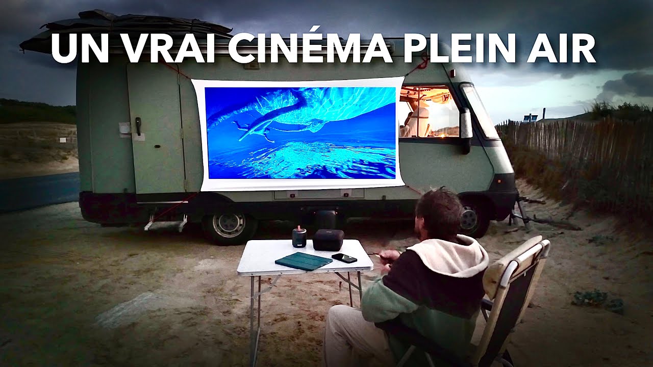 Video projecteur nomade en extérieur Etoe dolphin