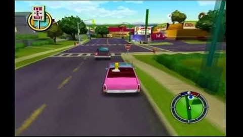 The Simpsons Hit & Run: Level 1 Tutorial Mission - The Cola Caper