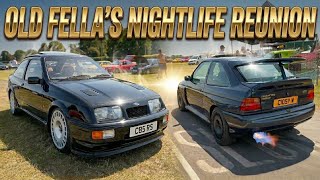 OLD FELLAS NIGHTLIFE REUNION RS Revived 2026 | MASSIVE Turnout at Headcorn Aerodrome! Retro Fords