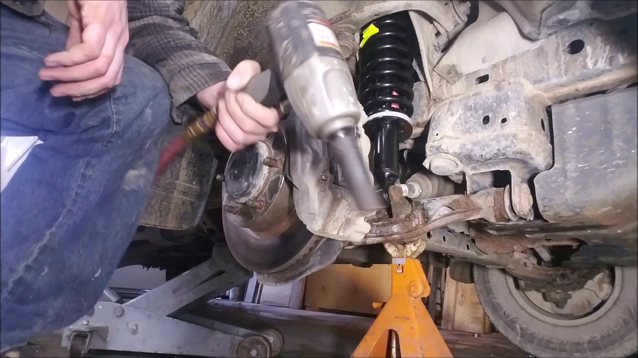 How to: 04 Toyota Tundra Shock and Strut Replacement! - YouTube
