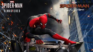 Spider-Man Saves Fisk's Men With The Far From Home Suit - Marvel's Spider-Man Remastered (4K 60fps)