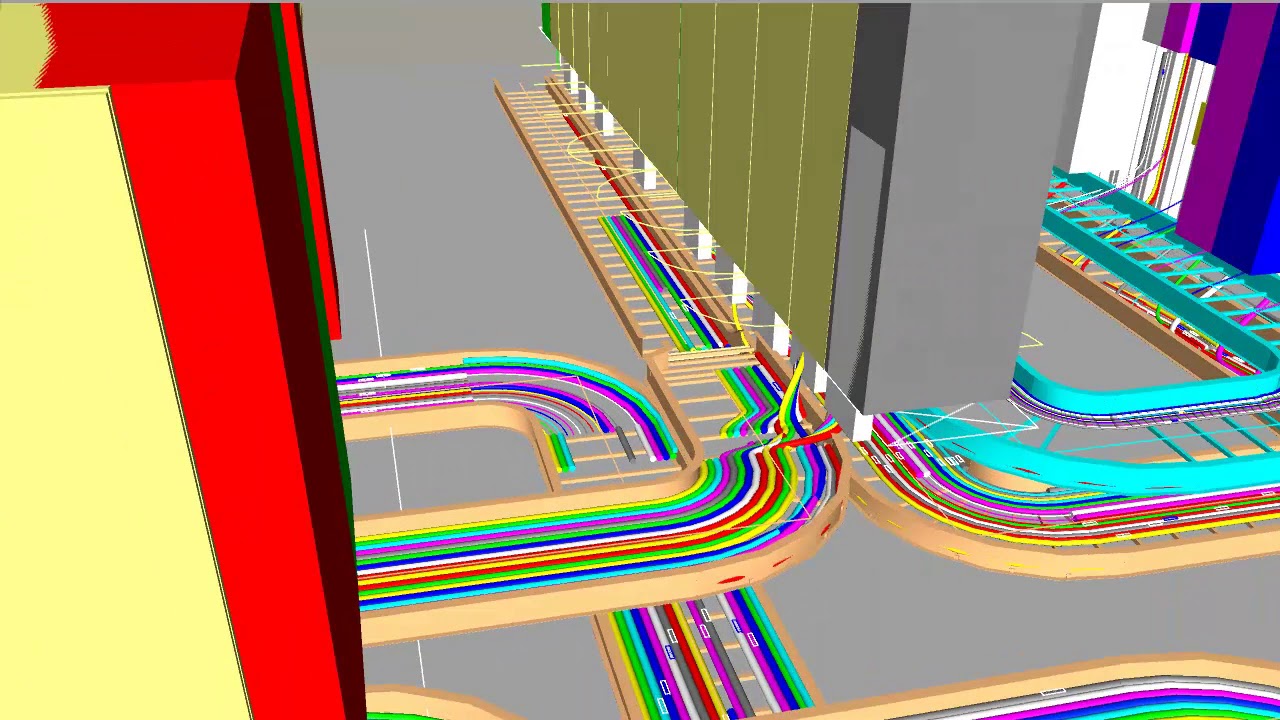 Paneldes 3D Cable Tray Layout and Cable Routing in Navisworks