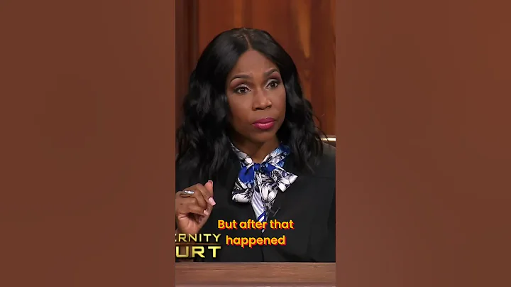 Paternity Court Drama: Missed DNA Test & Child Support! #shorts