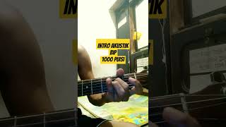 intro akustik Bip 1000 puisi #introgitar #coverakustik #tutorialgitarpemula