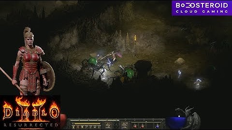 Diablo 2 Resurrected Gameplay #5 with Amazon Class on Boosteroid Cloud Gaming Platform