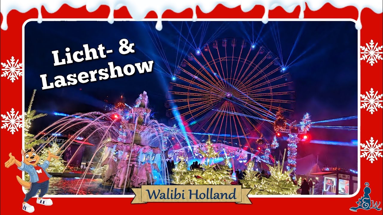 [Walibi Holland] Licht- en Lasershow - Bright Nights 2022/2023