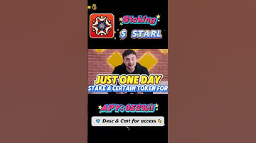 Stake STARL Coin – High Return Starlink Tutorial #staking #crypto #STARLWallet