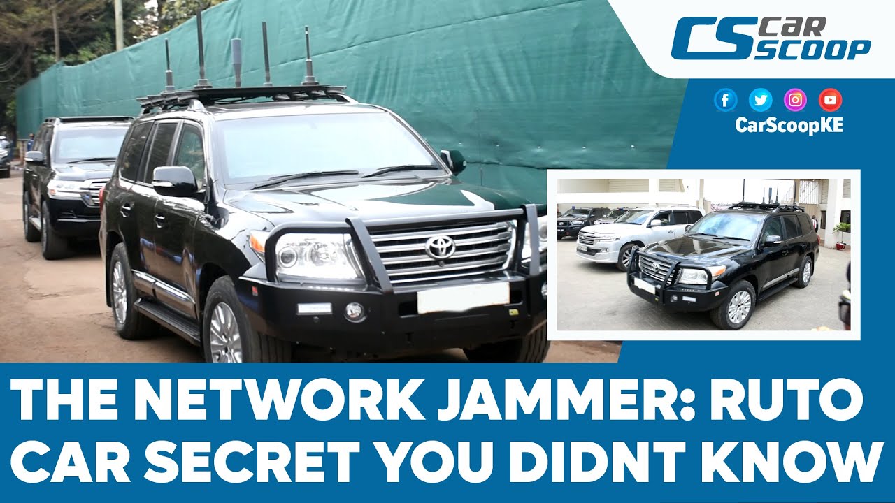 THE BOMB JAMMER Secret Anatomy of the Kenyan Presidential Motorcade
