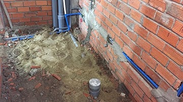 Kho Tư liệu Xây dựng - Cách đi ống nước âm tường nhà vệ sinh nhà ở | cấp thoát Toilet nhà phố