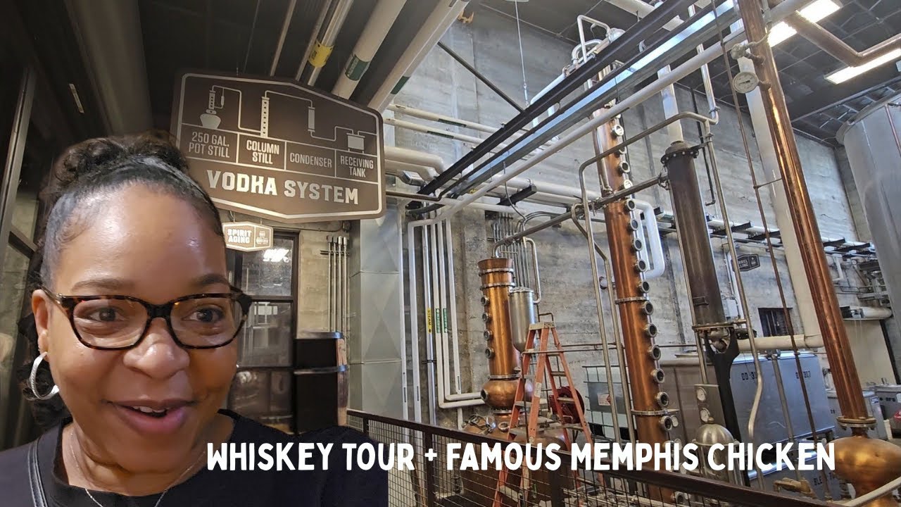 Inside the Old Dominick Distillery Memphis Whiskey Tour & Tasting  🥃+ Gus’ Chicken!