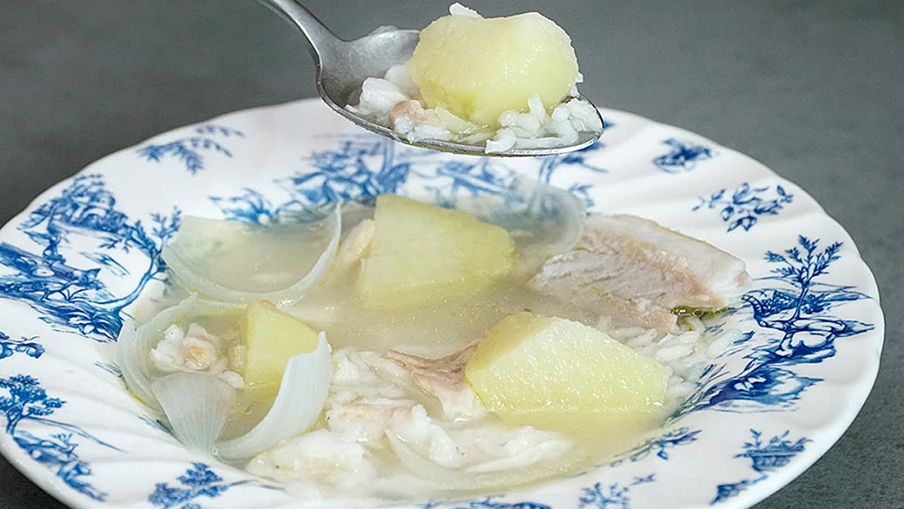 Sopa de pescado en blanco, el guiso milagroso de mi madre