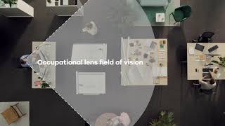 HOYA Occupational Lenses vs Progressive Lenses animation