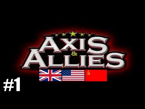 Видео: Прохождение Axis & Allies [Союзники] ( Битва при Эль-Аламейн ) #1